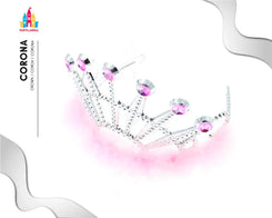 CORONA PRINCESA PLUMAS - yupiparty