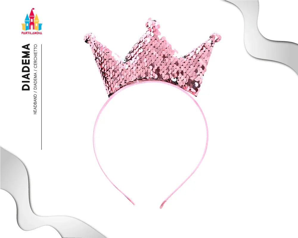 DIADEMA CORONA BLING - yupiparty