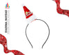 Diadema Navidad Papá Noel - Accesorio Festivo - yupiparty