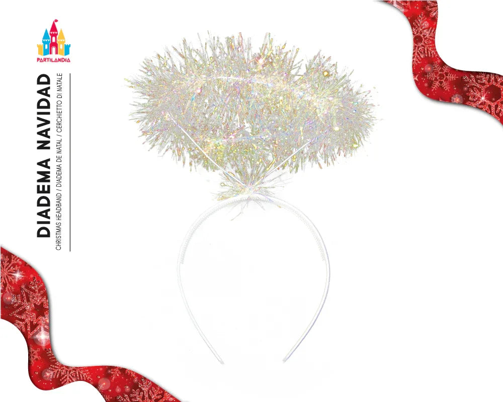 DIADEMA ANGEL HOLO - yupiparty