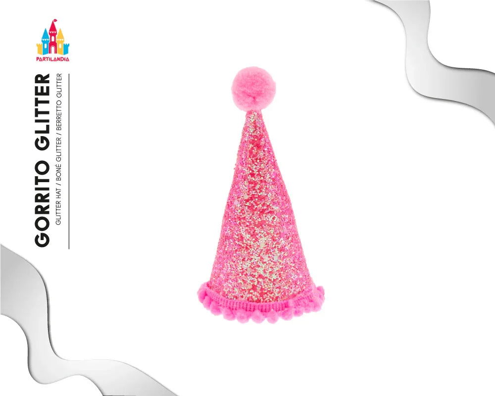 GORRITO CONO ROSA - yupiparty