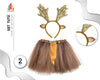 SET TUTU DIADEMA COLA RENO - yupiparty