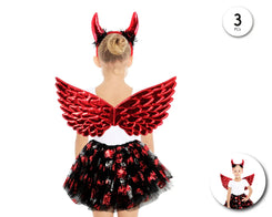 SET TUTU DIABLESA 3PC - yupiparty