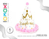 GORRO FELIZ C ROSA 1PC - yupiparty