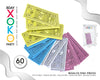 PACK BILLETE PIRATA 60PC - yupiparty