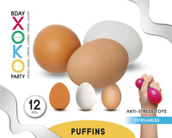 PUFFIN HUEVO 6CM - yupiparty