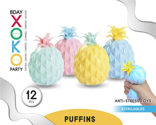PUFFIN PIÑA 10*6CM - yupiparty