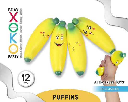 PUFFIN BANANA 13*5CM - yupiparty