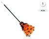 ESCOBA BRUJA TUL NARANJA 90CM - yupiparty