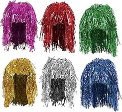 PELUCA METALIZADA COLOR SURTIDO 1PCS