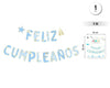 GUIRNALDA FELIZ CUMPLE AZUL DORADO 3M - yupiparty