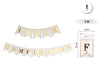 GUIRNALDA FELIZ CUMPLE BLANCO DORADO 3M - yupiparty