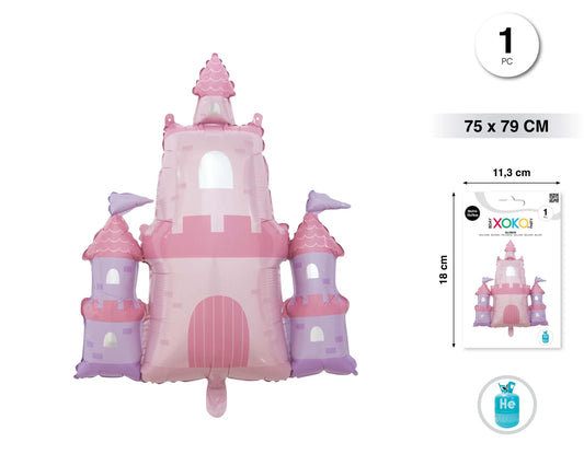 GLOBO FOIL CASTILLO 75*79CM - yupiparty