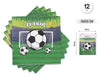 SERVILLETA FUTBOL 12PCS - yupiparty