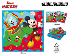SERVILLETA DE PAPEL MICKEY ROCK THE HOUS - yupiparty