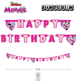 GUIRNALDA PAPEL FSC 2M MINNIE - yupiparty