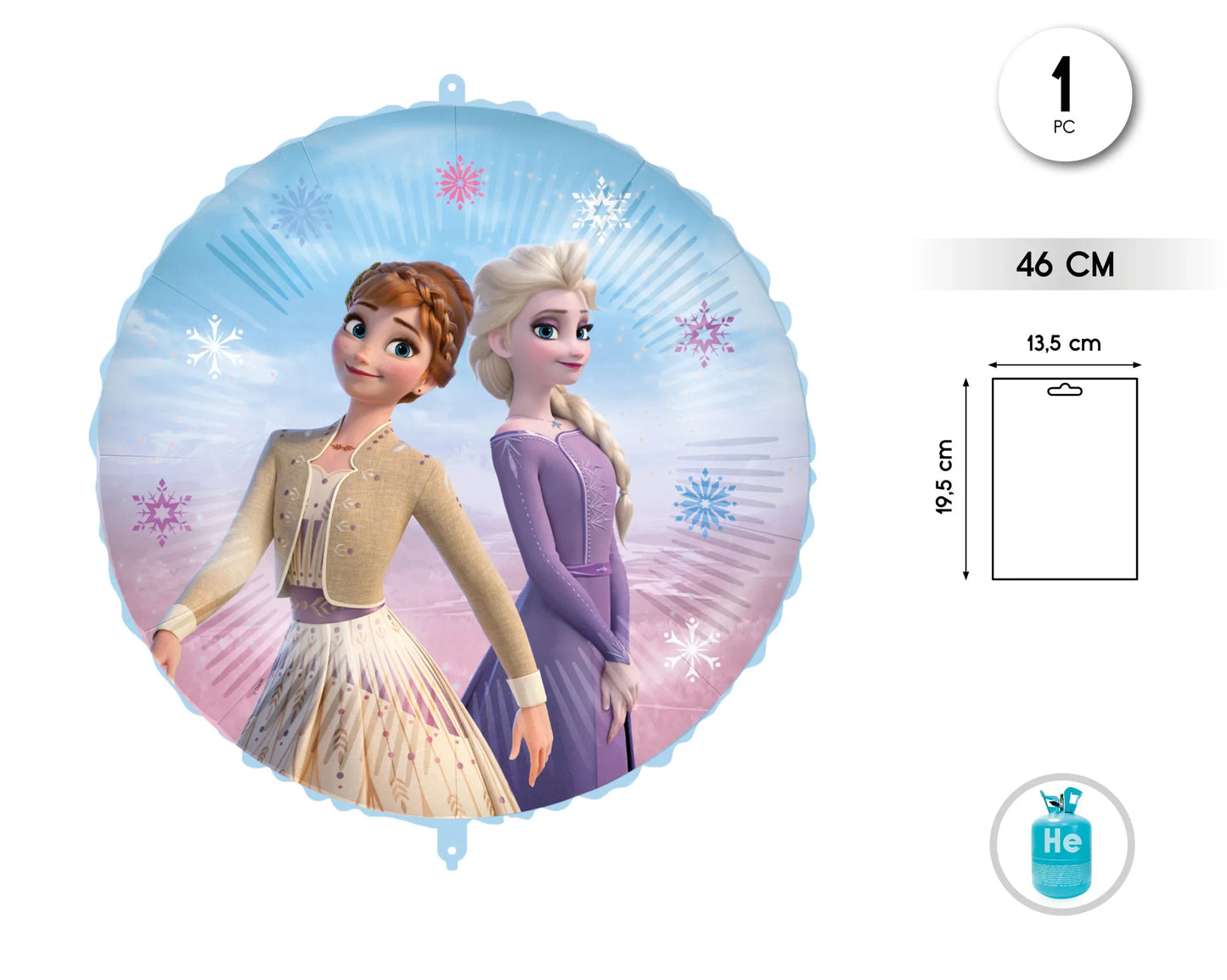 GLOBOS DE FOIL FROZEN II WIND SPIRIT 46C - yupiparty