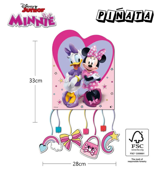 PINATA DE PAPEL MINNIE JUNIOR - yupiparty