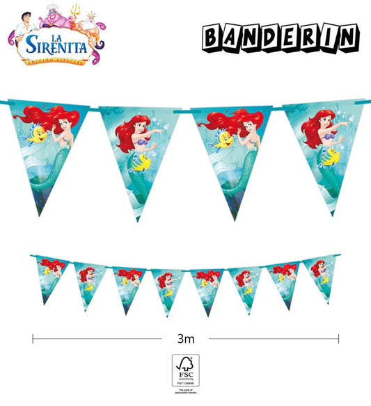 BANDERIN PAPEL DE ARIEL - yupiparty