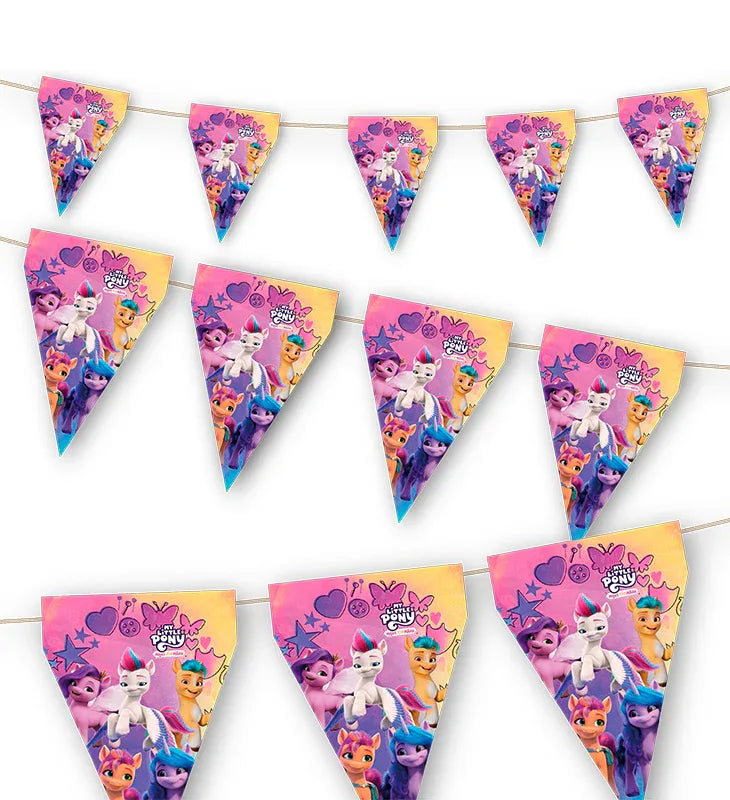 BANDERIN 3M MY LITTLE PONY - yupiparty