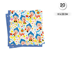 20 SERVILLETAS 33CM PAYASO PLIM PLIM - yupiparty