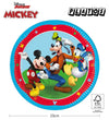 Platos Mickey Mouse 23cm Pack 6 - Licencia Oficial Disney - yupiparty