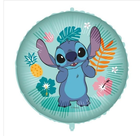GLOBO FOIL  STITCH 45CM