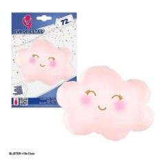 GLOBO FOIL NUBE ROSA PASTEL 72CM