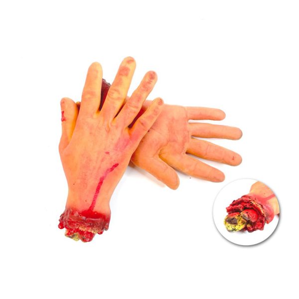 MANO SANGRIENTA DECORACION HALLOWEEN