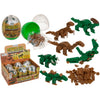 BLOQUES DE CONSTRUCCIÓN DINOSAURIO 9CM - yupiparty