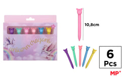CERAS DE COLORES FANTASIA 6 Uds. - yupiparty
