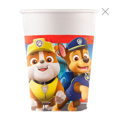 Vasos Patrulla Canina - Licencia Oficial Nickelodeon