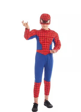 DISFRAZ SPIDER HEROE ROJO 3-4 AÑOS