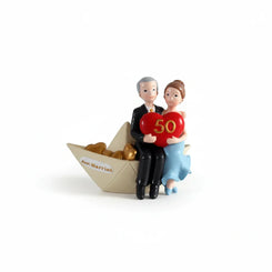 FIGURA PASTEL 50 ANIVERSARIO BARCO - yupiparty