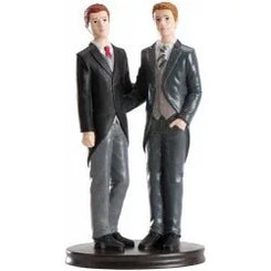 FIGURA PASTEL CHICOS NOVIOS - yupiparty