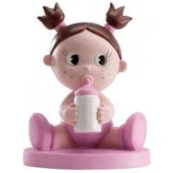 FIGURA PASTEL BIBERON NIÑA - yupiparty