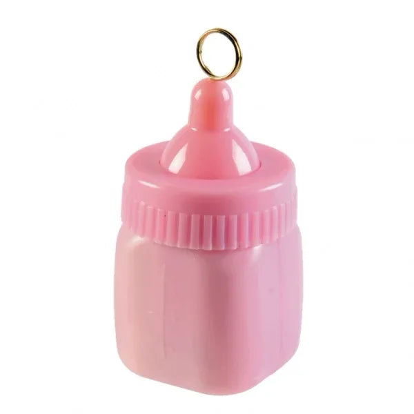 PESO GLOBO BIBERON ROSA - yupiparty