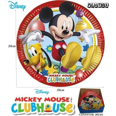 PLATOS MICKEY MOUSE - yupiparty