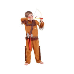 Disfraz de Indio Infantil 3-6 Años - Traje Nativo Americano Completo - yupiparty