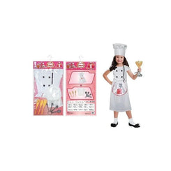 Disfraz de Cocinera Infantil - Traje Chef Completo con Accesorios - yupiparty