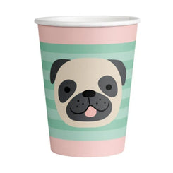 VASOS 8PCS PERROS Y GATOS - yupiparty
