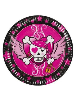 PLATO PIRATE GIRL 8 PCS - yupiparty