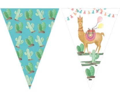 BANDERIN PLASTICO CAPTUS/LLAMA 2.3 M - yupiparty
