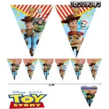 BANDERIN PLASTICO TOY STORY 2.3M APROX - yupiparty