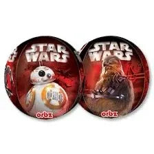 Globo Burbuja Star Wars 40cm - Licencia Oficial Lucasfilm - yupiparty