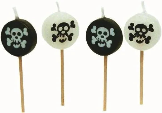 MINI VELAS PIRATAS - yupiparty