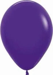 GLOBOS FASHION SOLIDO VIOLETA 50PC SEMPERTEX - yupiparty