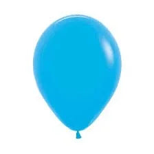 GLOBOS FASHION SOLIDO AZUL 12PC SEMPERTEX - yupiparty