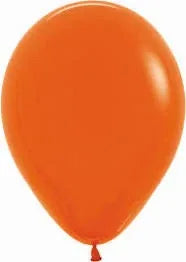 GLOBOS R12 FASHION SOLIDO NARANJA 50PC SEMPERTEX - yupiparty