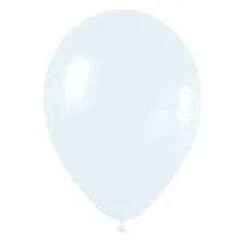 GLOBOS R12 FASHION SOLIDO BLANCO 50PC SEMPERTEX - yupiparty
